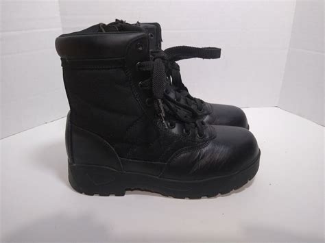 Original Swat Force Side Zip Steel Toe Boots Siz Gem