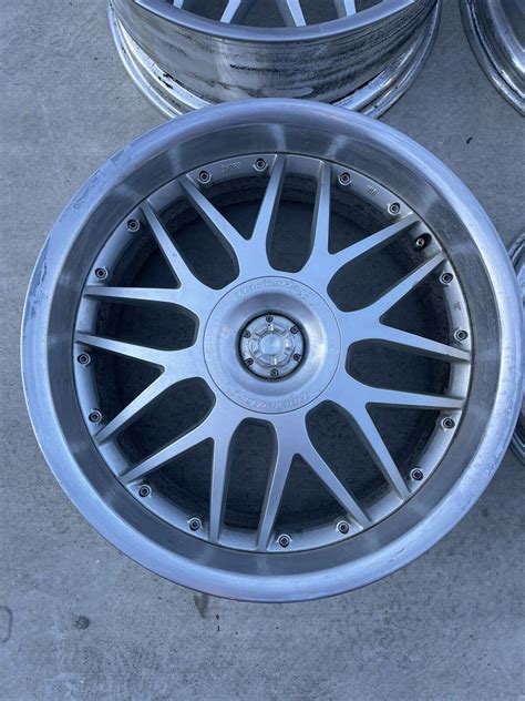 Mavin Super Rare JDM 18Racing Hart C4 2pc Forged Wheels 18x8 18x9