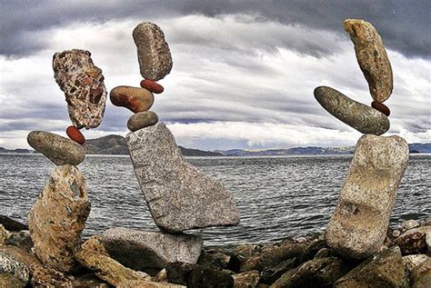 Rock Balancing Art by Bill Dan