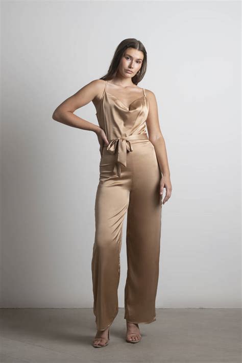 Gold Silk Jumpsuit Atelier Yuwa Ciao Jp