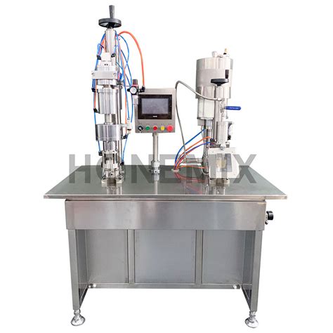 Hone 3 In 1 Aerosol Liquid Spray Filling Sealing Machine Cosmetic Hair