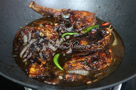 Masak Kicap Ikan Kerisi Yang Sedap Azie Kitchen