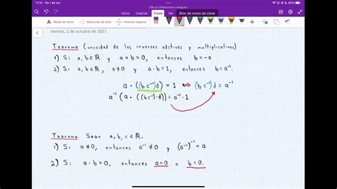 Axiomas De Campo Y De Orden De R Youtube