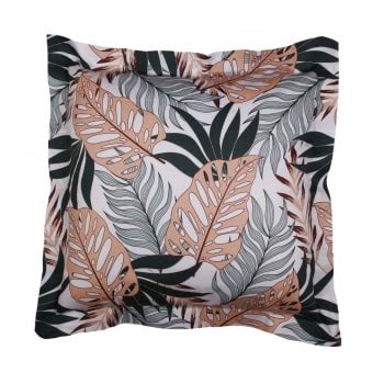 Set Di 2 Federe 63x63 Cm Raso Di Cotone TROPICAL SATIN Maisons Du Monde