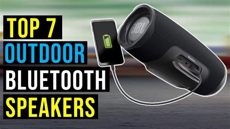 Top 7 Best Bluetooth Speaker 2023 The Best Outdoor Bluetooth Speakers Review Party