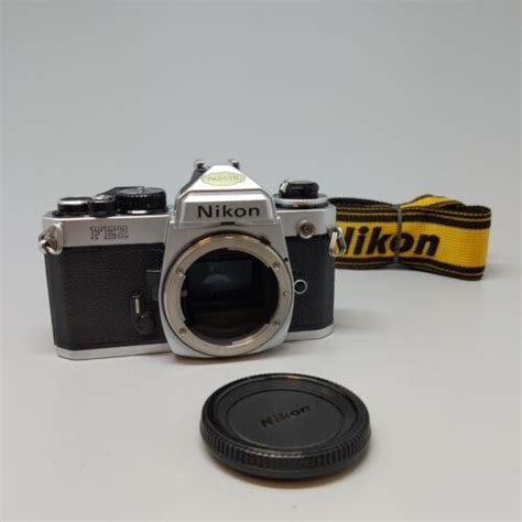 Nikon FE2 SLR Film Camera Body Chrome EBay