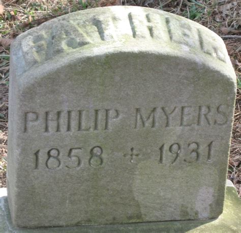 Philip M Myers 1858 1931 Mémorial Find A Grave