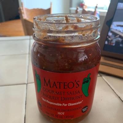 Mateo S Gourmet Hot Salsa 16oz Target