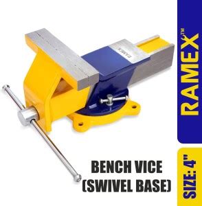 Ramex Bench Vise Bench Vice Mm Heavy Duty Swivel Base All