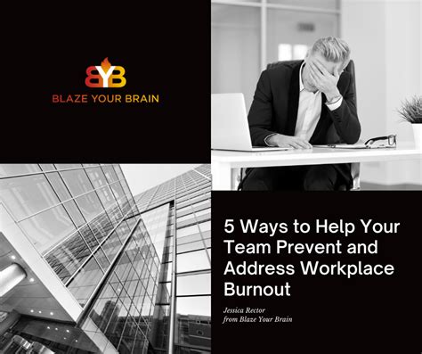 5 Ways To Help Your Team Prevent And Address Workplace Burnout Blaze Your Brain