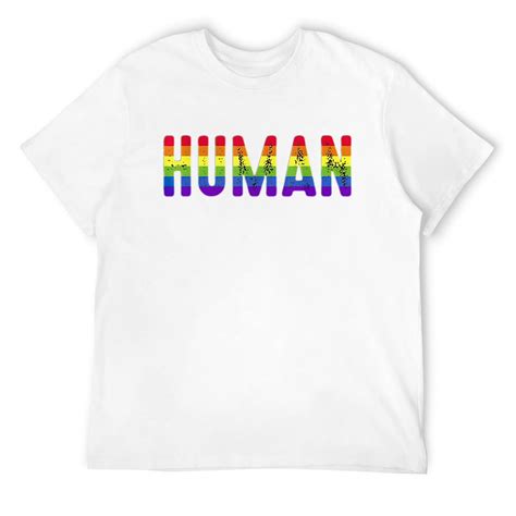 Mens Human Lgbt Gay Pride Gay Lesbians Bisexual Csd Rainbow Gift T