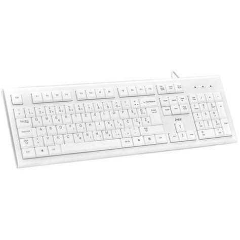 Ms Industrial Alpha Usb žična Bela Tastatura