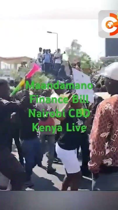 Maandamano Live Nairobi Cbd Kenya Today Youtube