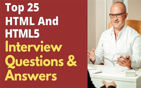 Top Html And Html Interview Questions And Answers In