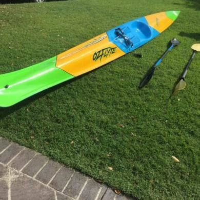 Ozflyte Perfomance Surf Ski With Paddles for sale from Australia