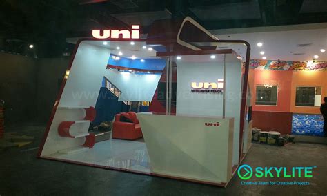 Booth Design Fabrication And Installation Of Uni Mitsubishi Pencil