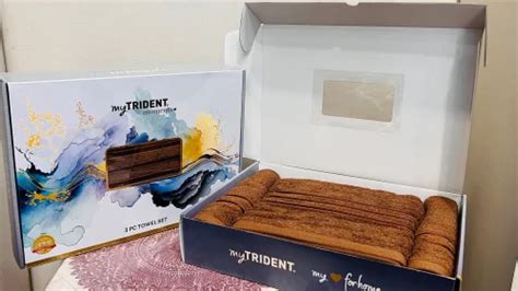 Trident 3 Pcs Towel Gift Set At Rs 427 Pack Towel Sets In Amritsar