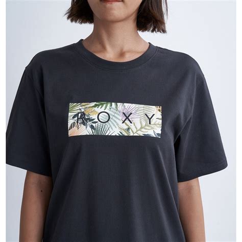 ロキシー（roxy）（レディース）simply Botanical 半袖tシャツ 24sprst241075bbk スポーツ用品はスーパー