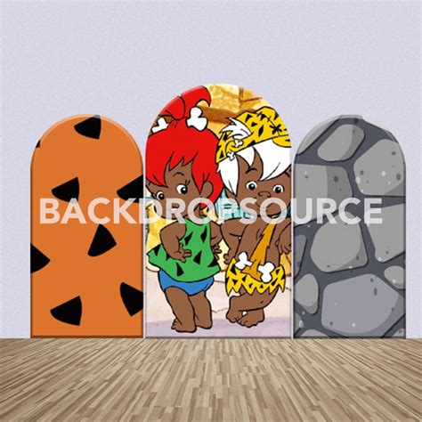 Flintstones Themed Backdrop Backdropsource