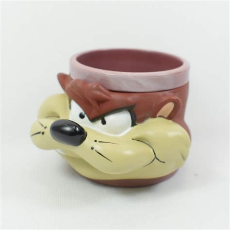 Kitchen Dining Looney Tunes Character Mug 1994 Warner Bros Sakura Taz