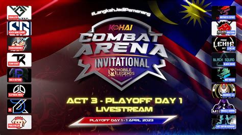 PLAYOFF KOHAI INFINITI COMBAT ARENA INVITATION SEASON 1 ACT 3 YouTube