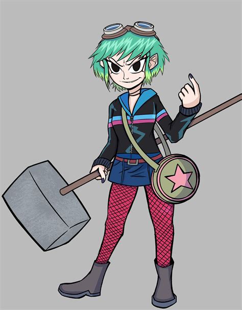 Oc Ramona Flowers 💚 Rscottpilgrim