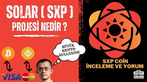 SOLAR SXP nedir SXP COİN İNCELEME VE YORUM YouTube