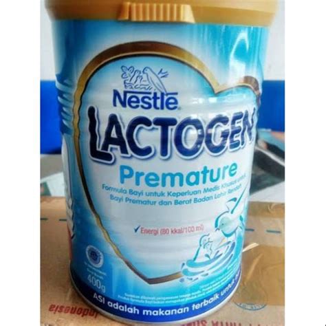 Jual Nestle Lactogen Prematur BBLR 400 Gr Pengganti Prenan Shopee