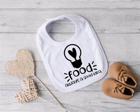 Baby Bib Food Always A Good Idea Fast Quality Printing Printing
