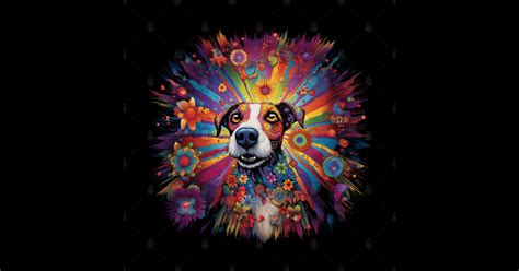 Tripping Jack Russel Jack Russel Terrier Sticker TeePublic