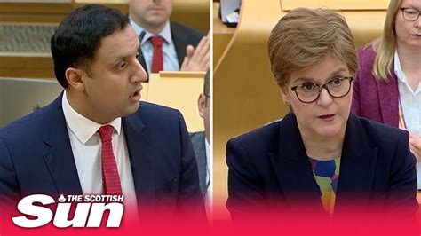 Anas Sarwar Tells Nicola Sturgeon And Humza Yousaf To Do Their Job Over Nhs Waiting Lists Youtube