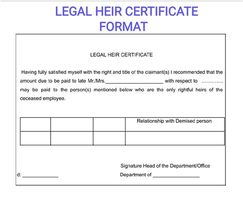 Awe Inspiring Examples Of Info About How To Apply For Legal Heir