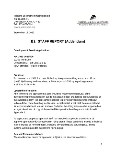 B2 STAFF REPORT Addendum Doc Template PdfFiller