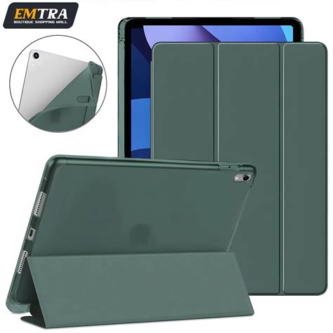 Funda Inteligente De Piel Sint Tica Para Ipad Cubierta Magn Tica Con