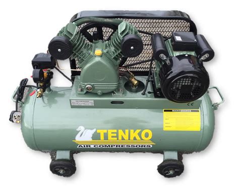 Tenko 2HP 90Litre Belt Driven Air Compressor TEV2080 RM1 450 00