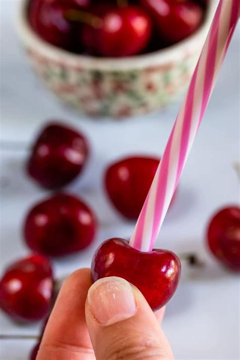 How To Pit Cherries Easily Crazy For Crust Recipe How To Pit