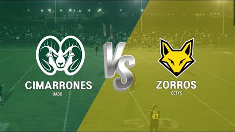 Cimarrones Uabc Vs Zorros Cetys En Vivo Youtube