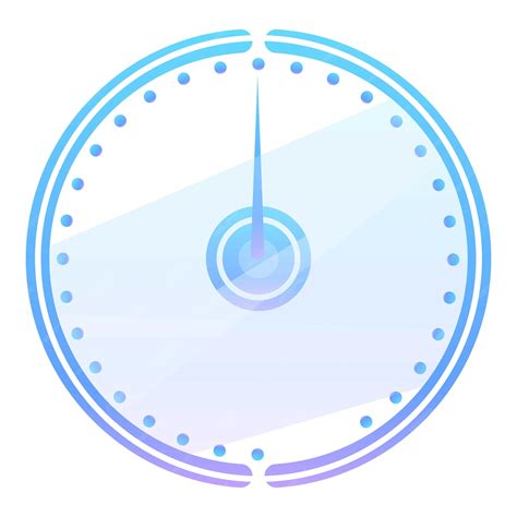 Ícone de velocímetro abstrato desenho do ícone de vetor de velocímetro