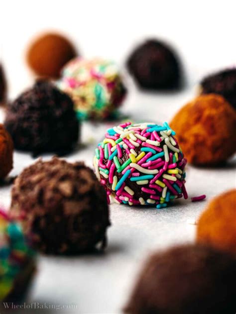 Condensed milk truffles - Wheel of Baking