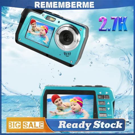 REM4K 30FPS Waterproof Camera Anti Shake 56MP UHD Video Recorder For