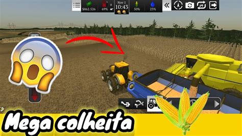 Farming USA 2 Multiplayer Mega Colheita De Milho Parte 1 YouTube