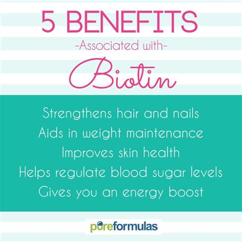 Are You Taking Your Biotin Supplements Here Are 5 Good Reasons To Start Improve Skin Health