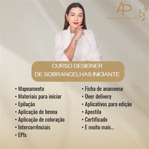 Curso Designer De Sobrancelhas Iniciante Aprenda A Transformar