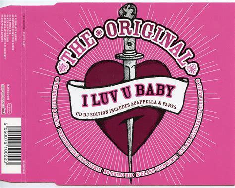 The Original I Luv U Baby 2003 Cd Discogs