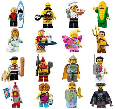 Lego Minifigure Series 17 Figures 71018 You Pick Singles Or A Completed