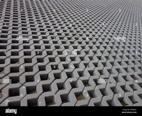 Perm Ables Pav S De B Ton Grille Photo Stock Alamy