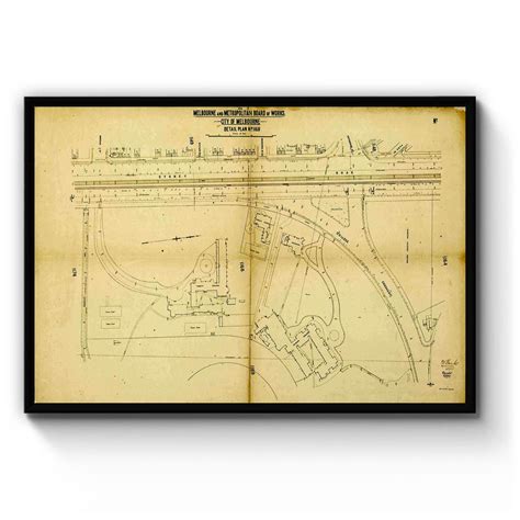 Parkville, Victoria Australia Vintage Map #5 (1897) – Vintage Maps