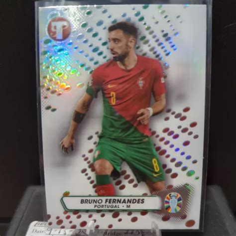 Topps Vierge Road To Euro R Fracteur Portugal Bruno Fernandes