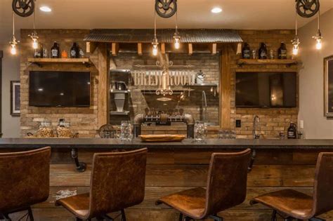 26 Awesome Basement Bar Ideas and Designs for 2021 [PHOTOS]