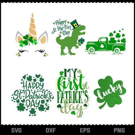 Happy St Patricks Day Svg My First Patricks Day Svg Bundle Svg